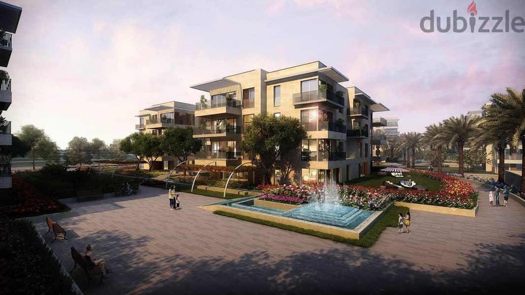 With a 10% down payment, you can own your unit in the heart of New Cairo in Taj City Compound 3