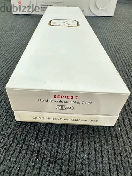 Apple Watch Series 7 (45mm) GOLD Stainless Steel Excellent condition 7