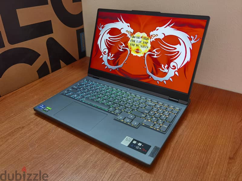 Lenovo Legion 5 RTX 3060 6gb 2k i7 12700H Gaming Laptop جيل 12 1
