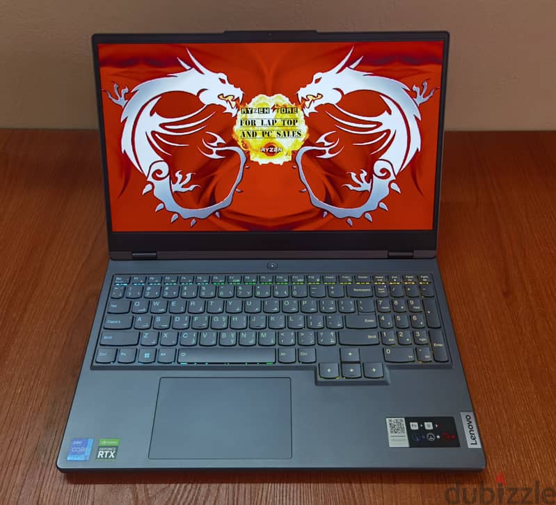 Lenovo Legion 5 RTX 3060 6gb 2k i7 12700H Gaming Laptop جيل 12 4