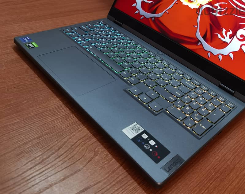Lenovo Legion 5 RTX 3060 6gb 2k i7 12700H Gaming Laptop جيل 12 10