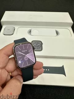 Apple Watch Series 8 (45mm) Graphite Stainless Steel Great Condition