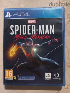 spider man Miles Morales PS4 CD