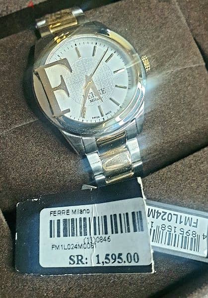 Ferre Milano Swiss Made Watch - ساعه فيري ميلانو السويسرية 3