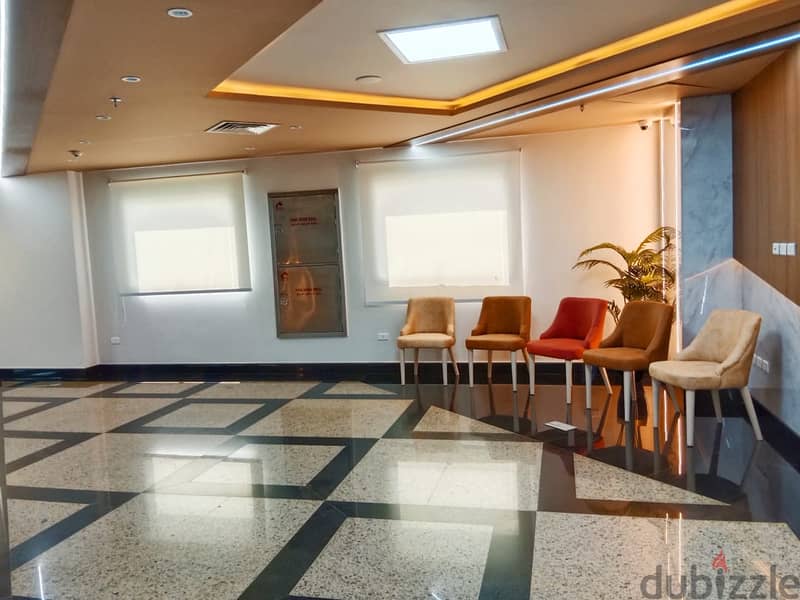 Clinic for sale 40m New Cairo \ Fully Finished \ Installment 9
