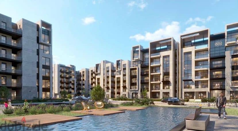 The latest 3-bedroom apartment with only a 5% down payment is available on the Suez Road in New Cairo. 1