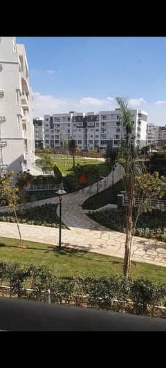 Apartment for rent B10 (Madinaty), on a wide garden, area 116