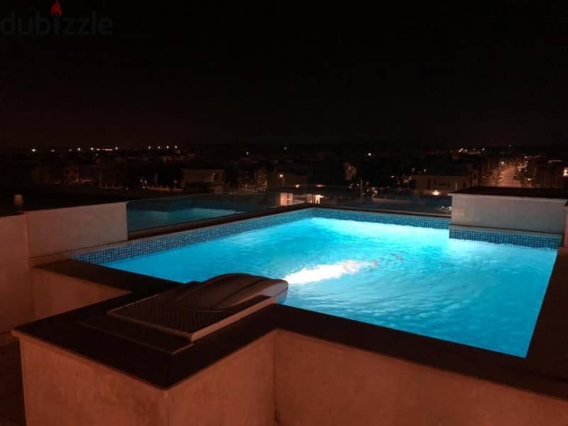 penthouse Ready To Move For Sale With Private Pool In New Cairo Behind Mivida 2