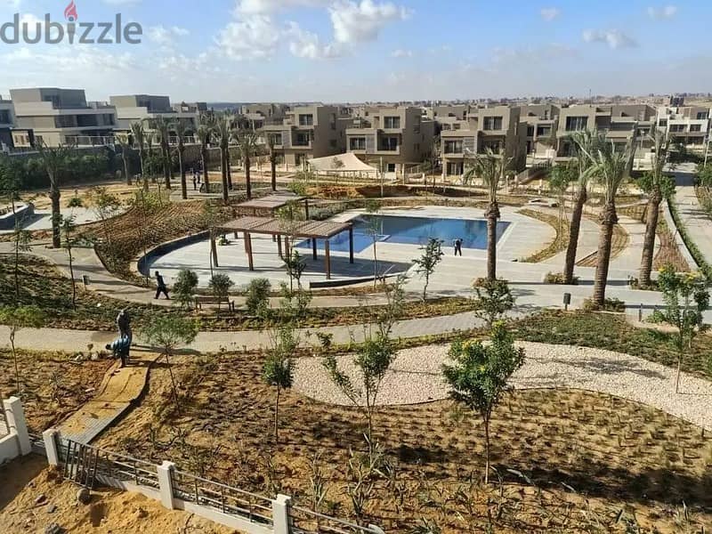 Apartment with garden (direct on landscape ) For Sale Palm hills  - New Cairo 1