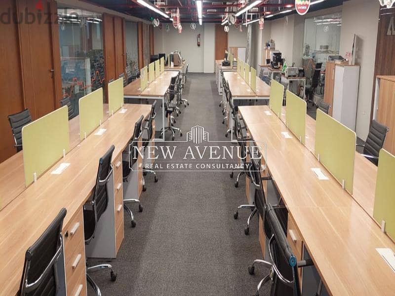 Furnished office 500m for rent direct at south 90. 1