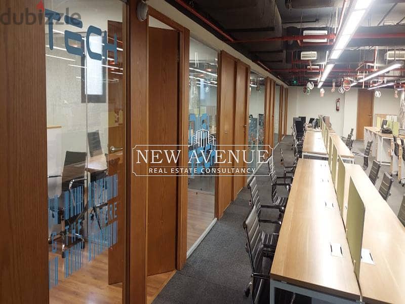 Furnished office 500m for rent direct at south 90. 4