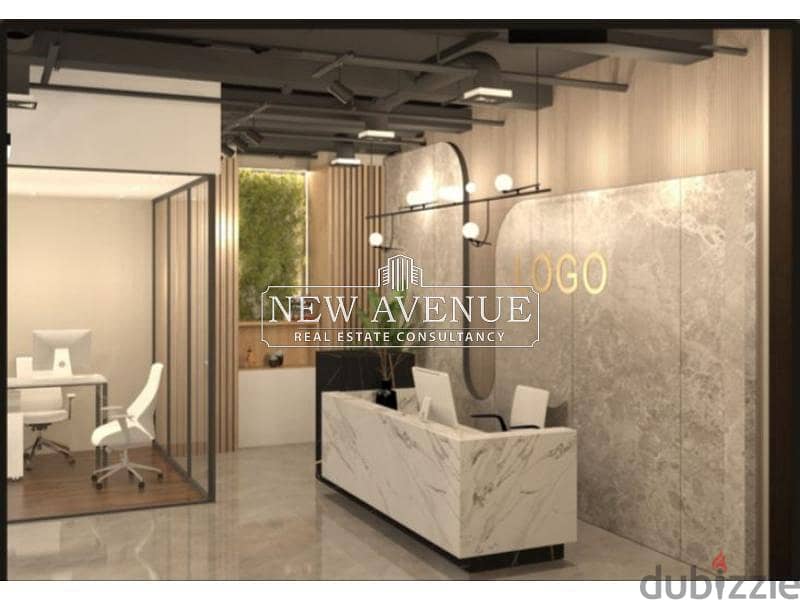 Fully finished office 120m in Agora Mall for rent 4