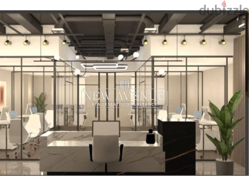 Fully finished office 120m in Agora Mall for rent 5