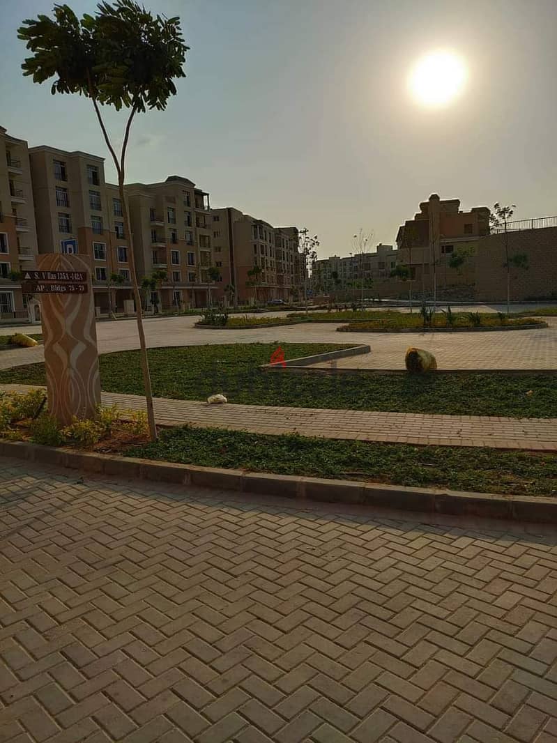 600 Thousand and Fifth Settlement a quarter hour apartment for sale on Suez Road next to the cities of Saray New Cairo 9