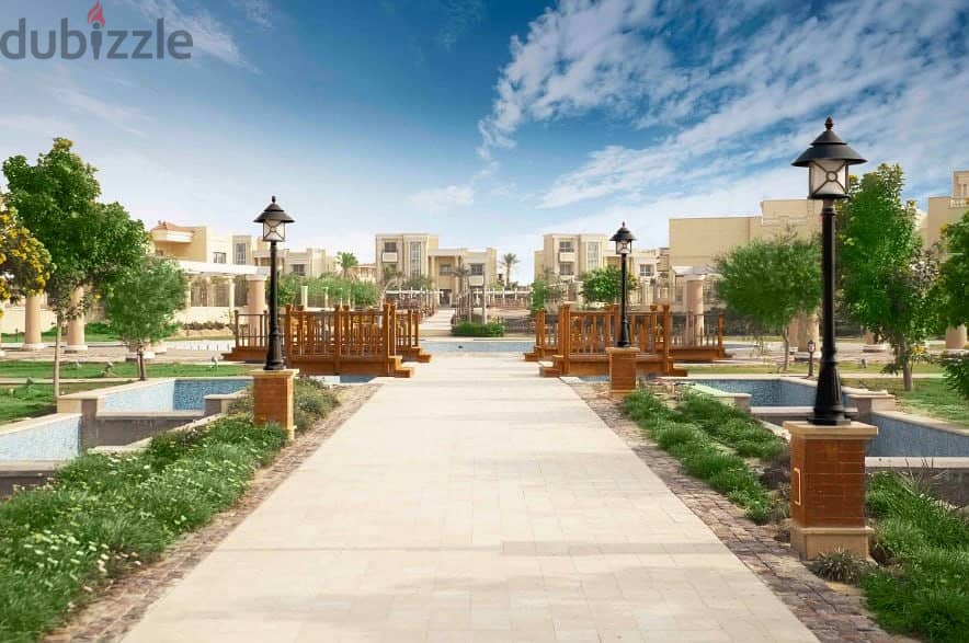 Stand alone BUA 440+890 land fully finished with air conditions-the best location in the golden square-Beside Lake View and Palm Hills Katemya 5