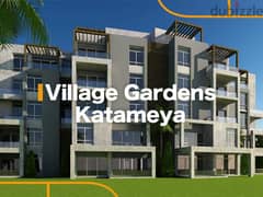 Apartment 160sqm in Village Gardens Katameya VGK Compound by Palm Hills, Ready to Move , Golden Square is the best location, new Cairo