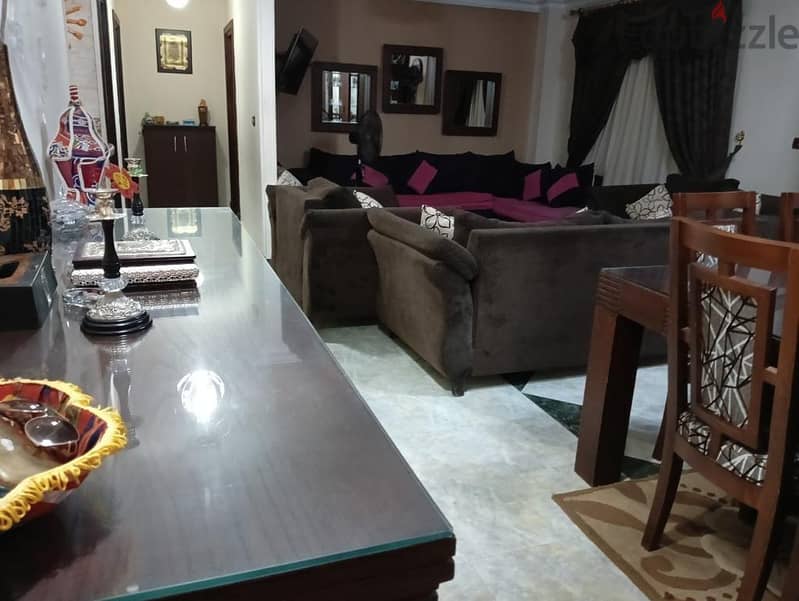apartment for rent in madinaty 2 bedrooms 96m + 50m garden Fully Furnished 1