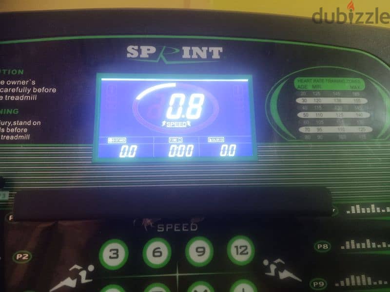 مشايه sprint treadmill موديل f7020a/4 موتورACوزن 130 كجم 3