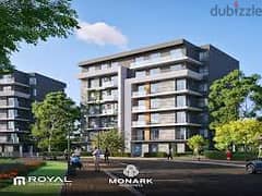 شقة للبيع ب فيو ممتاز و أفضل تسهيلات في كميوند مونارك Monark residence