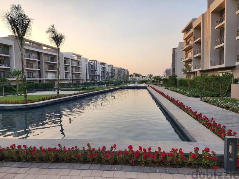 Fully finished apartment with private garden, immediate receipt from Al Marasem, for sale in installments over 6 yearsشقة كاملة التشطيب بجاردن خاصة 1