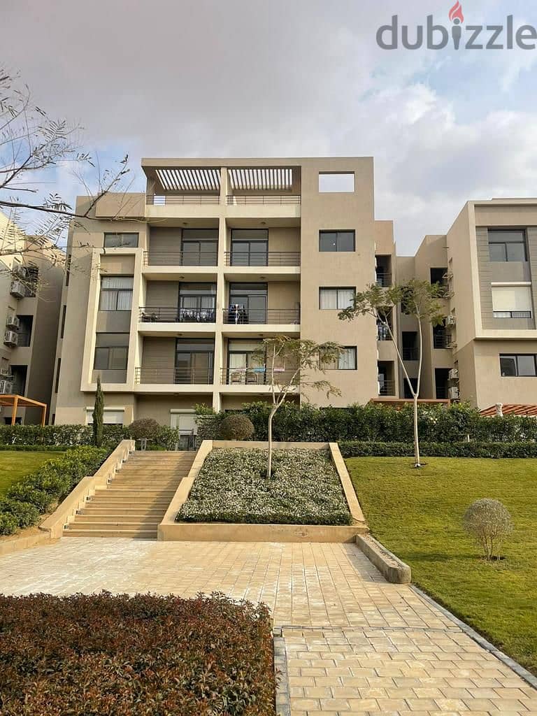 Fully finished apartment with private garden, immediate receipt from Al Marasem, for sale in installments over 6 yearsشقة كاملة التشطيب بجاردن خاصة 2