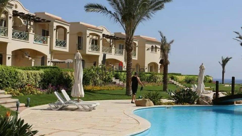 Ground chalet| Snapshot | From La Vista Gardens | In Ain Sokhna | View on Pool | 3