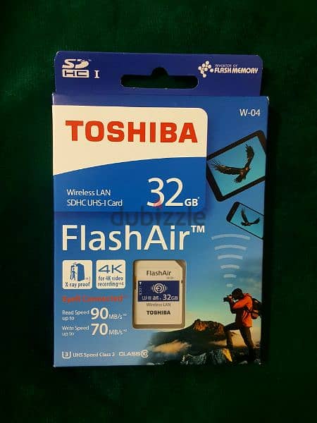 Toshiba FlashAir 32GB W-04 Class 10 1