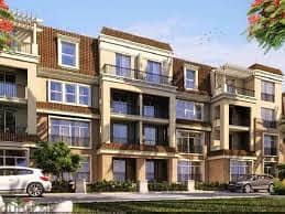 A finished apartment for sale in installments a in Sarai Compound 9