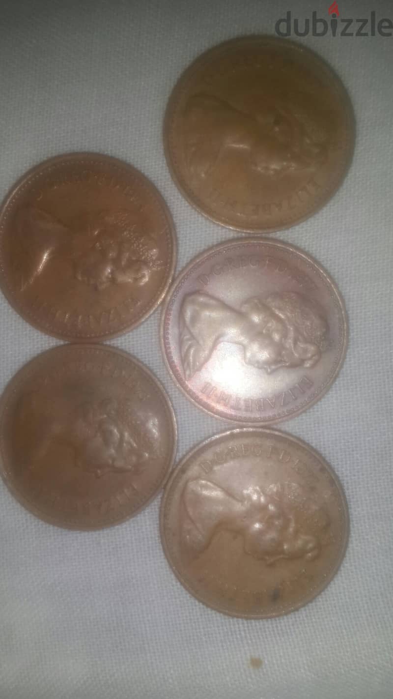 Penny-Pence bronze collection (1971-1985) 12