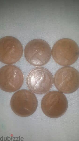 Penny-Pence bronze collection (1971-1985) 15