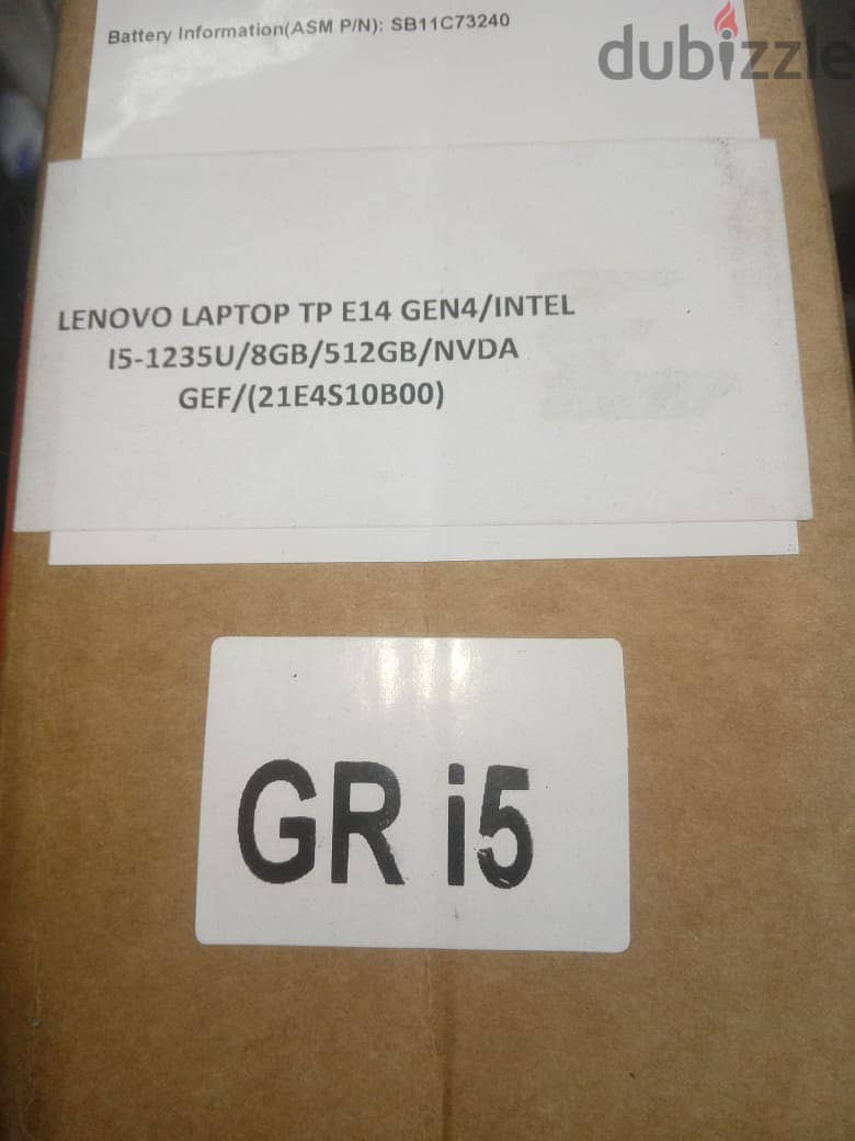 laptop Lenovo ThinkPad E14 i5 جديد 1