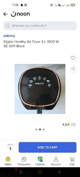 sokany air fryer for sale 1