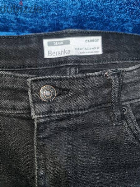 bershka original denim ripped jeans 5