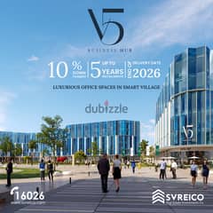 Own your office space in The biggest community in smart village in V5