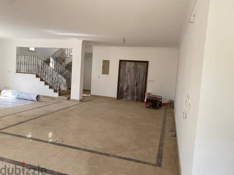 Standalone villa for rent 454m lake view in madinaty special finishing 6