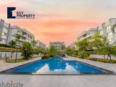 Apartment For Sale at Galleria Moon Valley In New Cairo With Down Payment And Installments Private Garden