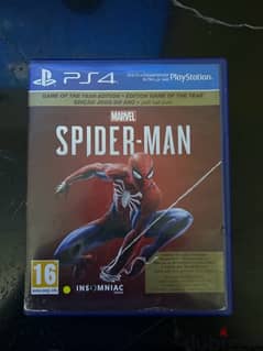 Spiderman PS4 game of the year edition