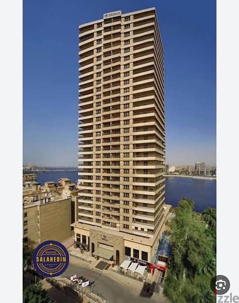 شقة بحري كبيرة للبيع علي النيل في الزمالك امام فندق هليتون القاهرة 1