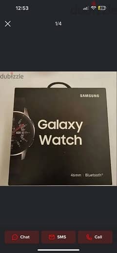 samsung galaxy smart watch 46m حاله ممتازه