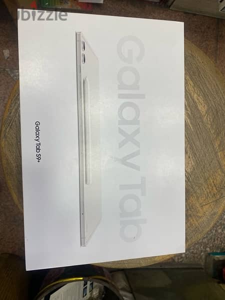 Galaxy Tab S9 Plus WiFi 256/12G Silver جديد 0