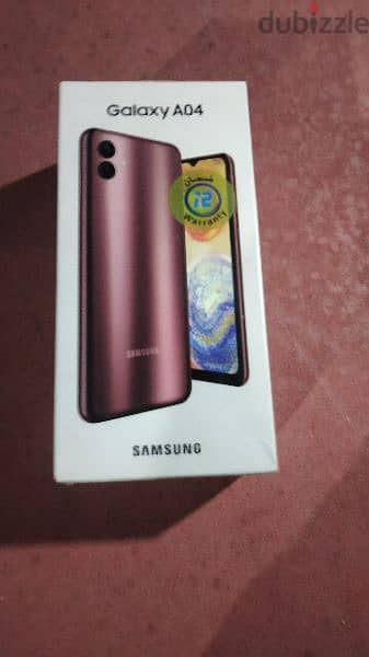 Samsung galaxy A04 جديد 1