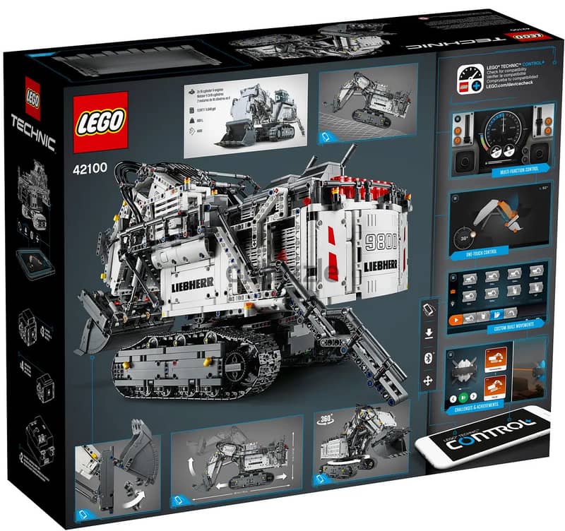 LEGO SET 42100 (Liebherr R 9800 Excavator) 1