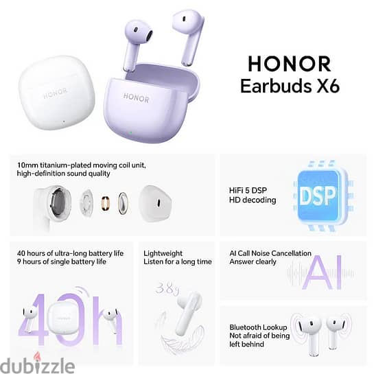 Honor Earbuds x6 NEW 1