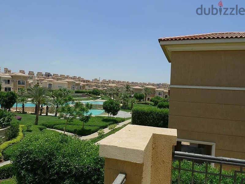 sepcial villa for sale in stone park new cairo  doule view 7
