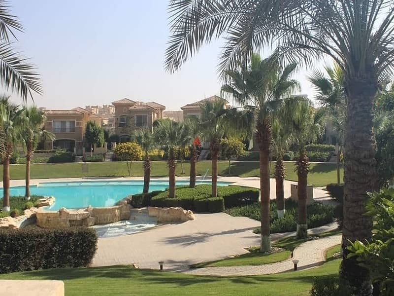 sepcial villa for sale in stone park new cairo  doule view 11