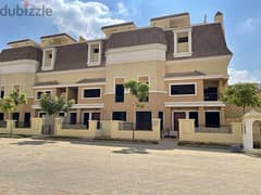 villa for sale with  a double view in sarai