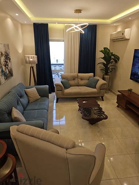 Fully furnished Apt for rent in Al-Rehab 2 1