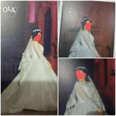 فستان زفاف تركى فرح لبسه واحد فقط ومتغسلش من عباس العقاد كان جى ١٥٠٠٠ 0