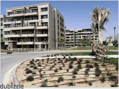 Apartment with garden for sale 173 m ready to move 3 bedrooms cash in palm hills new cairo 0