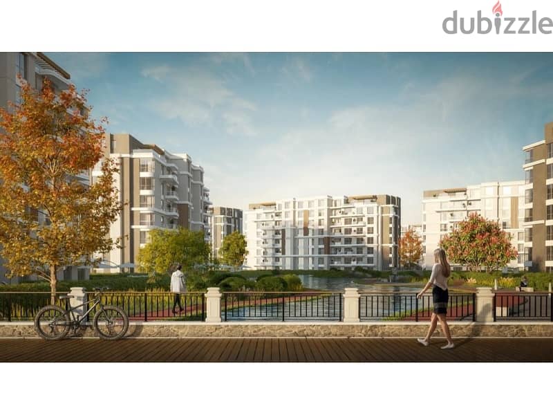 Dublex 252 m for sale with down payment and installments view landscape ready to move in palm hills new cairo 6